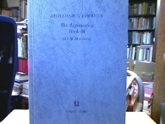 <b>Apollonius <Rhodius>.</b><br />The Argonautica : book 3.