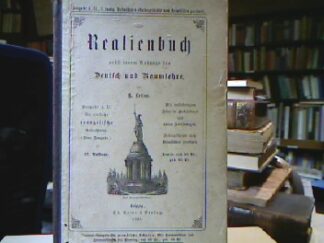 <b>Lettau, H.</b><br />Realienbuch nebst einem Anhange für Deutsch und Raumlehre.