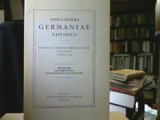 <b>Ott, Irene [Hrsg.].</b><br />Ruotgers Lebensbeschreibung des Erzbischofs Bruno von Köln.