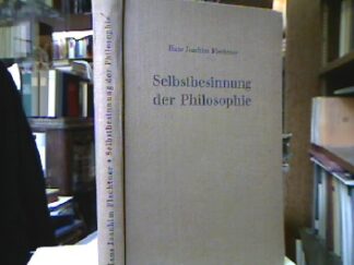 <b>Flechtner, Hans Joachim.</b><br />Selbstbesinnung der Philosophie.
