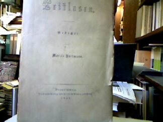 <b>Hartmann, Moritz.</b><br />Zeitlosen. Gedichte von Moritz Hartmann