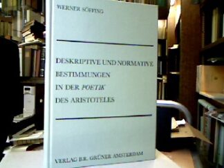 <b>Söffing, Werner.</b><br />Deskriptive und normative Bestimmungen in der Poetik des Aristoteles.