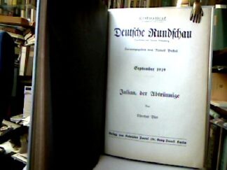 <b>Birt, Theodor.</b><br />Julian, der Abtrünnige.