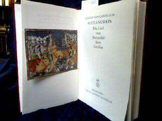 <b>Walter von Chatillon.</b><br />Alexandreis.