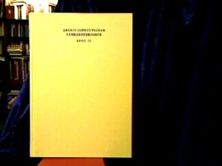 <b>Baal. (Schriftleiter), Peter.</b><br />Archiv ostdeutscher Familienforscher. Bd. 19.