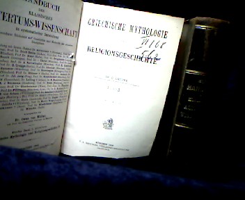 <b>Gruppe, O.</b><br />Griechische Mythologie und Religionsgeschichte in 2 Bänden