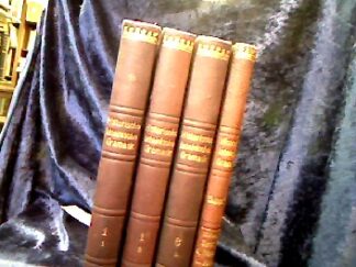 <b>Stolz, Fr.</b><br />Historische Grammatik der lateinischen Sprache. 4 Bände. (= alles erschienene) Krieg, MNE I, 275.