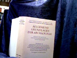 <b>Hausmann (Hrsg.), Ulrich.</b><br />Allgemeine Grundlagen der Archäologie.