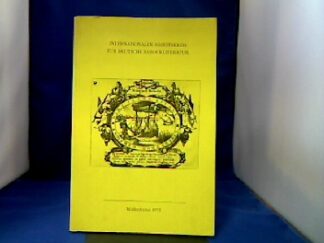 <b>Raabe, Paul  (Hrsg.).</b><br />Internationaler Arbeitskreis für Deutsche Barockliteratur.