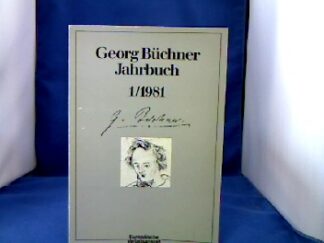 <b>Mayer, Thomas Michael (Hrsg.).</b><br />Georg Büchner Jahrbuch 1 (1981).