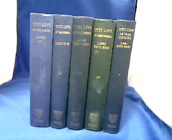 <b>Livius, Titus.</b><br />Titi Livi Ab Urbe Condita. Tomus I - V. Libri I-X, Libri XXI-XXXV.