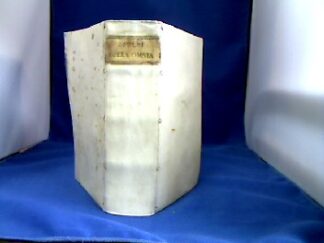 <b>Apuleius <Madaurensis>.</b><br />Apulei Madaurensis Platonici Opera Omnia Quae Exstant. Geverhartus Elemenhorstius ex Mstis & vett. Codd. Recensuit, Librumque Emendationum & Indices absolutissimos adiecit. angebunden:  Geverharti Elmenhorsti Emendationes ad Apulei Platonici opera omnia. angebunden: [Iohannis Rutgersii, Erycii Puteani, Iohannis Brantzii Spicilegia in Apuleiumad Geuerhartum Elmenhorstium.