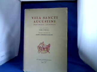 <b>Augustinus.</b><br />Vita Sancti Augustini. Imagibus Adornata. Ed. Pierre Courcelle et Jeanne Courcelle-Ladmirant. Lateinisch mit französischer Einleitung und Kommentar.