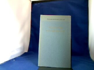 <b>Jünger, Friedrich Georg.</b><br />Schwarzer Fluss und windweisser Wald. Gedichte.