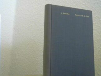 <b>Bonhöffer, Adolf.</b><br />Epictet und die Stoa. Untersuchungen zur stoischen Philosophie.