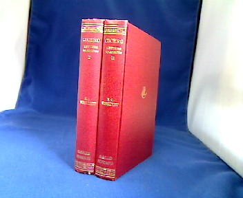 <b>Cicero, Marcus Tullius.</b><br />Letters to Atticus. Band 1+2 (von 3 Bänden) Lateinisch-deutsch. With an English Translation bey E.O. Winstedt.