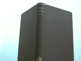 <b>Carritt, E.F.</b><br />Morals and Politics. Theories of their relation from Hobbes and Spinoza to Marx and Bosanquet.