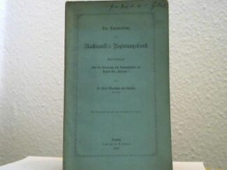 <b>Gerbel, Carl Nikolaus von.</b><br />Die Quintessenz von Machiavelli`s Regierungskunst.