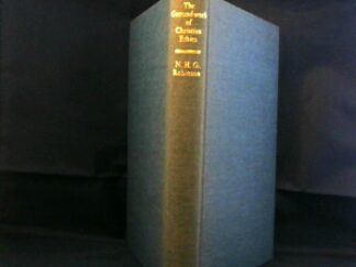 <b>Robinson, N.H.G.</b><br />The Groundwork of Christian Ethics.
