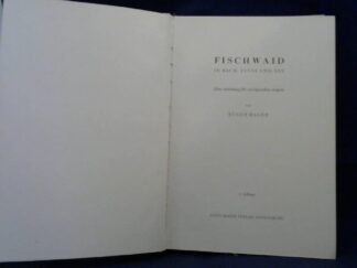 <b>Hager, Eugen.</b><br />Fischwaid in Bach, Fluss und See.