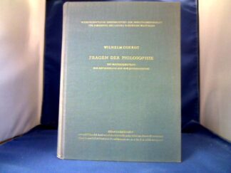 <b>Goerdt, Wilhelm.</b><br />Fragen der Philosophie. Ein Materialbeitrag zur Erforschung der Sowjetphilosophie im Spiegel der Zeitschrift "Voprosy Filosofii" 1947-1956.