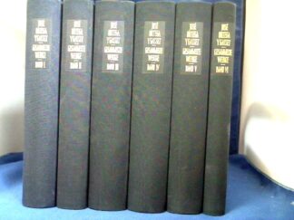 <b>Ortega y Gasset, José.</b><br />Gesammelte Werke. 6 Bände. Vollständige Ausgabe. Übersetzt von Karl August Horst, Helene Weyl, Ulrich Weber, Else Görner u.a.