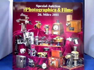 <b>Auction Team Breker.</b><br />Spezial-Auction "Photographie u. Film". 26. März 2011.