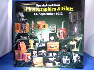 <b>Auction Team Breker.</b><br />Spezial-Auction "Photographica u. Film". 22. September 2012.