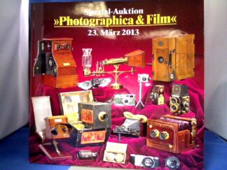 <b>Auction Team Breker.</b><br />Spezial-Auktion "Photographica u. Film". 23. März 2013.