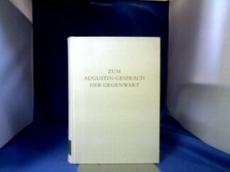 <b>Andresen (Hrsg.), Carl.</b><br />Zum Augustin-Gespräch der Gegenwart. Eine Bibliographie.