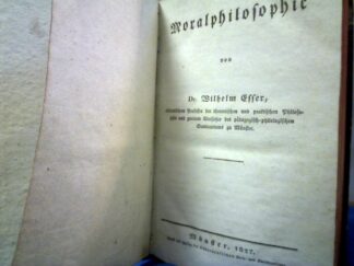 <b>Esser, Wilhelm.</b><br />Moralphilosophie