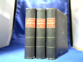 <b>Demosthenes.</b><br />Orationes. Ex Recensione Guilielmi Dindorfii. 3 Bände. Vollständige Ausgabe! Bibliotheca Teubneriana.