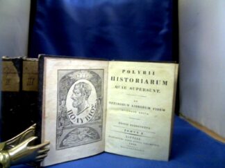 <b>Polybius.</b><br />Polybii Historiarum quae Supersunt. Ad Optimorum Librorum Fidem Accurate Edita. 4 Bände.