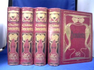 <b>Weber, Karl Julius.</b><br />Demokritos oder hinterlassene Papiere eines lachenden Philosophen. 12 Bände in 4 Bdn.