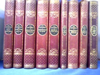 <b>Stendhal, Henri Beyle de.</b><br />Gesammelte Werke. 9 Bände von 10 Bdn. Hrsg. und verdeutscht von Friedrich von Oppeln-Bronikowski.