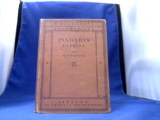 <b>Pindar.</b><br />Carmina cum Fragmentis Selectis. Edidit Otto Schroeder.