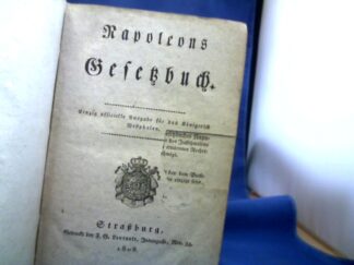 <b>Napoleon.</b><br />Napoleons Gesetzbuch.
