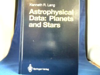 <b>Lang, Kenneth R.</b><br />Astrophysical data; Part I: Planets and stars.