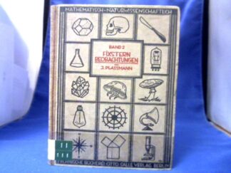<b>Plassmann, J.</b><br />Fixstern-Beobachtungen mit einfachen Hilfsmitteln.
