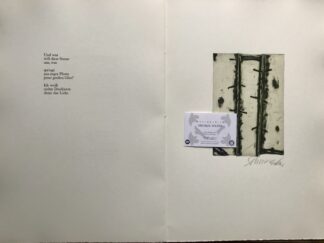 <b>Meister, Ernst und Emil Schumacher.</b><br />Schein und Gegenschein. Mit 3 signierten Original-Radierungen von Emil Schumacher.