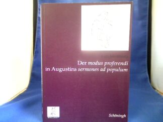 <b>Mechlinsky, Lutz (Verfasser).</b><br />Der modus proferendi in Augustins Sermones ad populum.