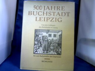 <b>Czok  (Hrsg.), Karl.</b><br />500 Jahre Buchstadt Leipzig.