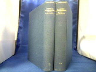<b>Norden, Eduard.</b><br />Die antike Kunstprosa vom 6. Jahrhundert v. Chr. Bis in die Zeit der Renaissance. 2 Bände.