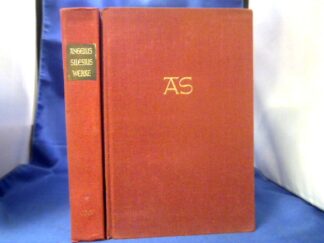 <b>Angelus Silesius.</b><br />Sämtliche poetische Werke. 2 Bände (von 3). Hrsg. und eingeleitet von Hans Ludwig Held.