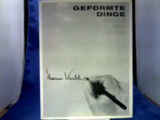<b>Chadour-Sampson, Anna Beatriz (Verfasserin).</b><br />Hermann Kunkler. Geformte Dinge. Gross und Klein.