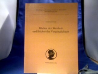 <b>Bialostocki, Jan (Verfasser).</b><br />Bücher der Weisheit und Bücher der Vergänglichkeit : zur Symbolik d. Buches in d. Kunst.