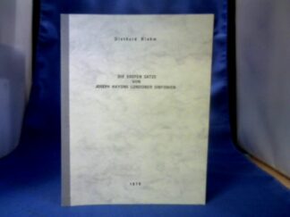<b>Riehm, Diethard.</b><br />Die ersten Sätze von Joseph Haydns Londoner Sinfonien.