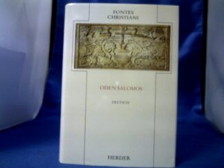 <b>Lattke, Michael (Übersetzer).</b><br />Oden Salomos. Deutsch.