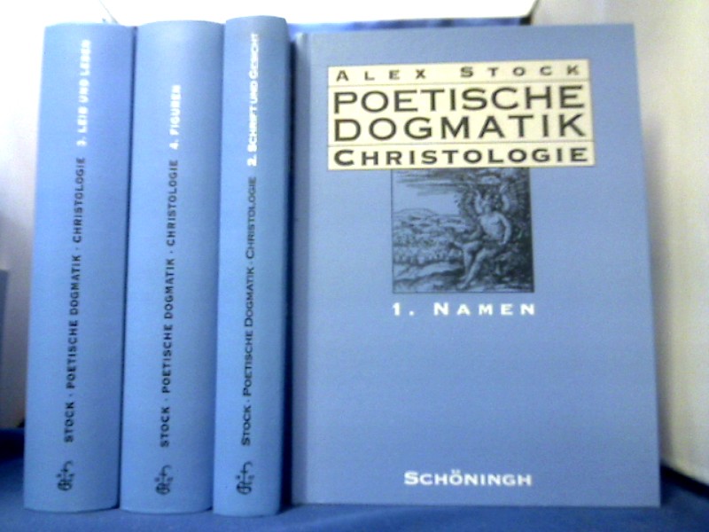 <b>Stock, Alex.</b><br />Poetische Dogmatik. Christologie. 4 Bände.
