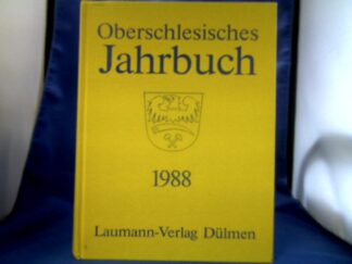 <b>Abmeier, Hans-Ludwig u.a. (Hrsg.).</b><br />Oberschlesisches Jahrbuch - Band 4 1988.